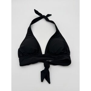 Black Halter Swimsuit Bikini Top-XS-Old Navy-Retro-Boho-Classic-Glam